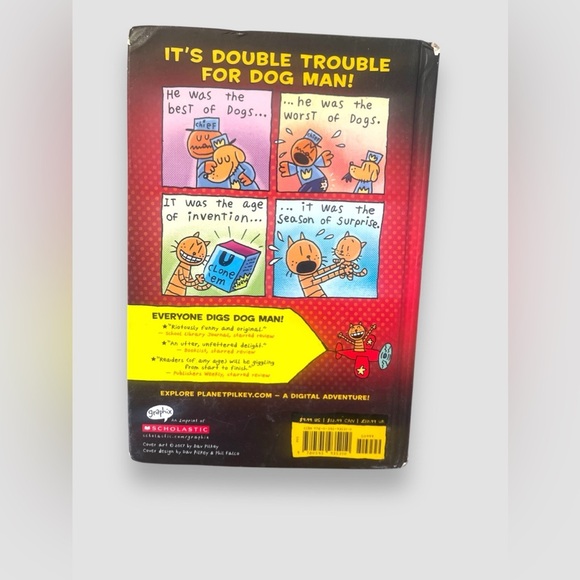 Lot of 5 Kids Books Dog Man Captain Underpants Grade School Scholastic Ages 7-12 - Picture 4 of 6